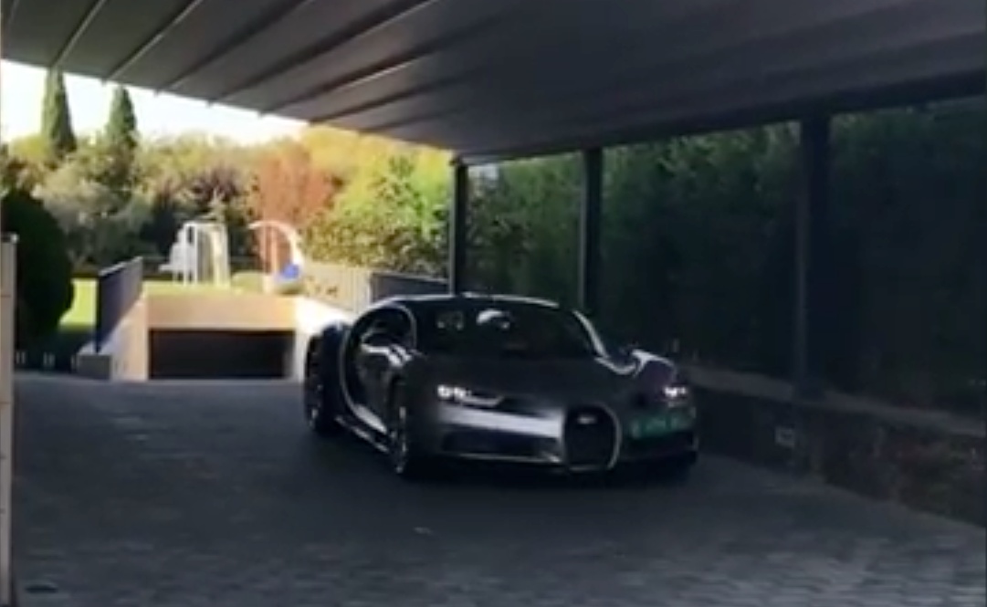 bugatti chiron ronaldo