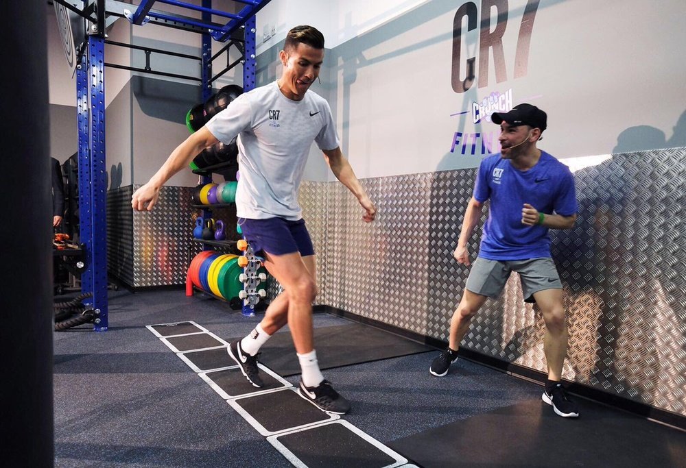 Cristiano a inauguré sa salle de sport cette année. Cristiano Ronaldo
