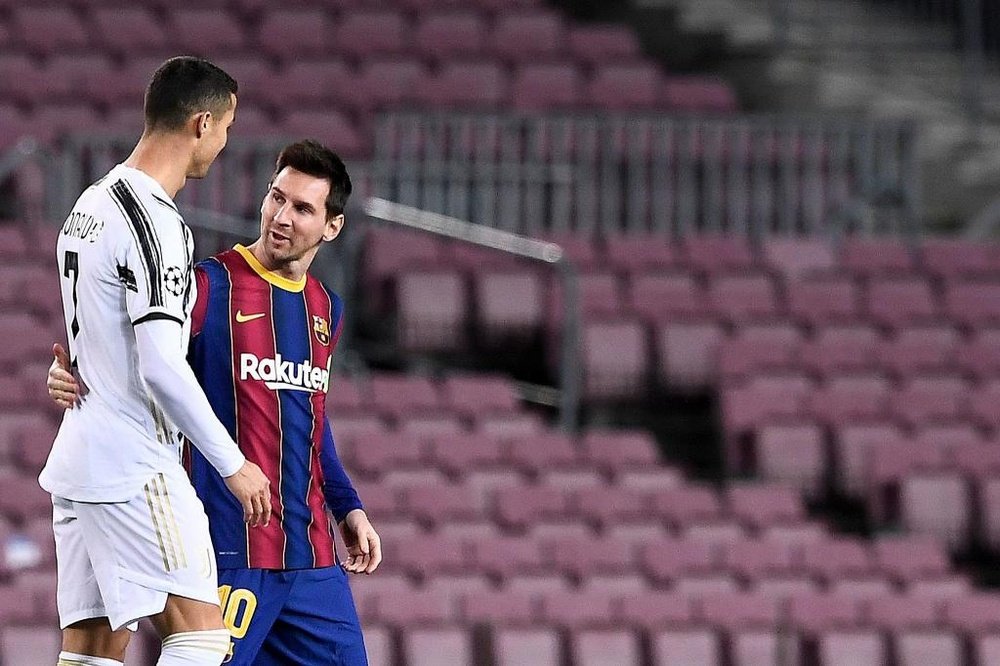 Messi et Cristiano vendent leur maillot pour 20 000 euros. AFP