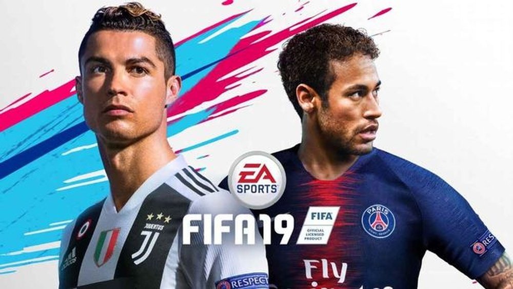 Cristiano Ronaldo and Neymar are on the cover of FIFA this year. Twitter/EASports