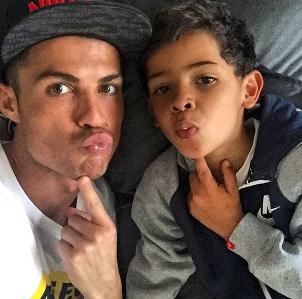 Cristiano Ronaldo Jr. ya ha debutado en el Pozuelo. Instagram