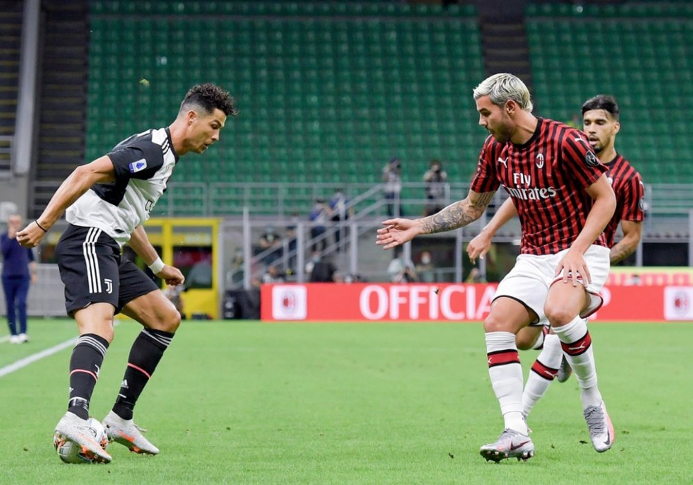 Rabiot et Cristiano n'ont pas suffi pour la Juve. Twitter/JuventusFC