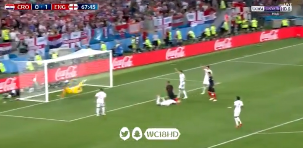 Perisic's goal put England's dreams in danger