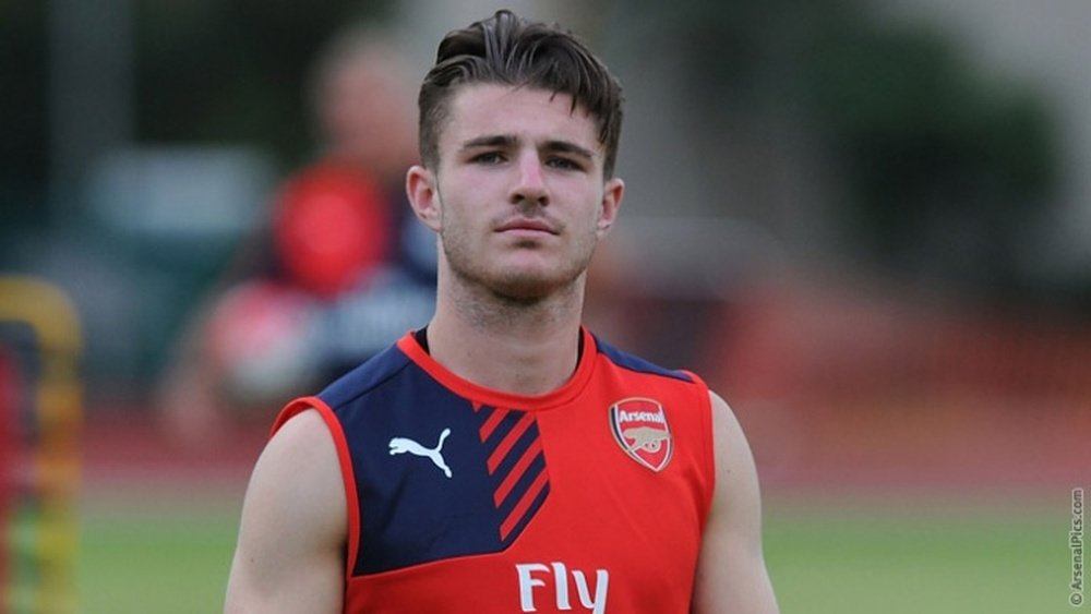 Arsenal's Dan Crowley could sign for Willem II. Arsenal