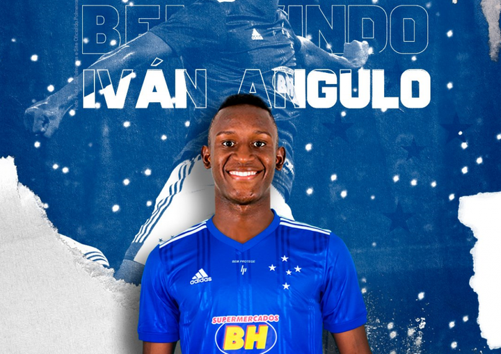 Cruzeiro anuncia a contratação de Iván Angulo