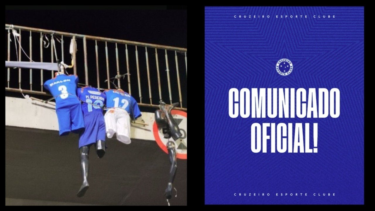 Cruzeiro denuncia ameaças contra três jogadores por meio de bonecos decapitados