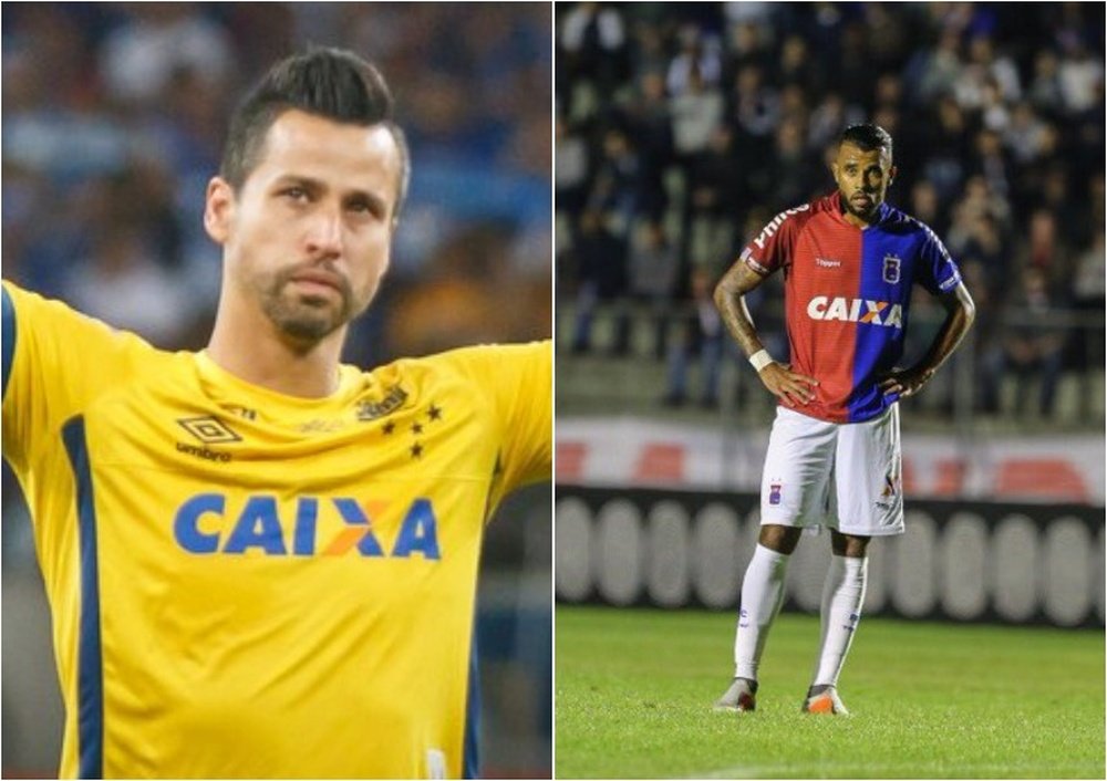 Cruzeiro e Paraná se enfrentam pela 31ª rodada do Campeonato Brasileiro. Collage/Twitter