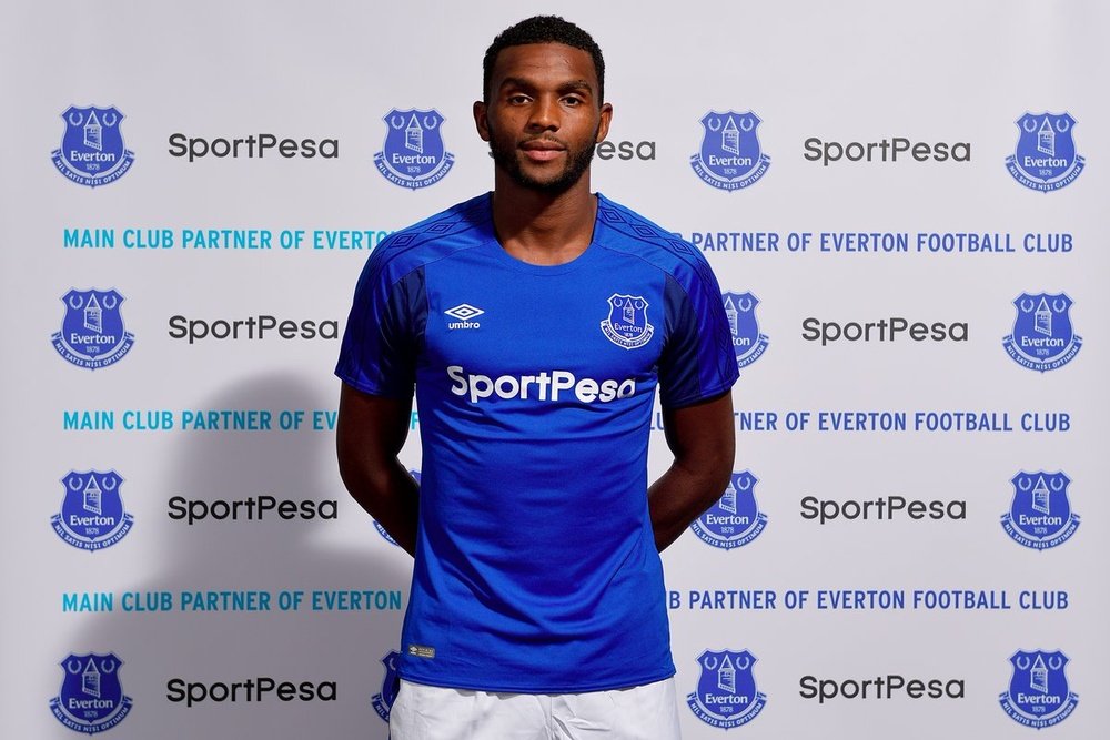 Cuco Martina has joined Everton on a free transfer. Twitter/Everton