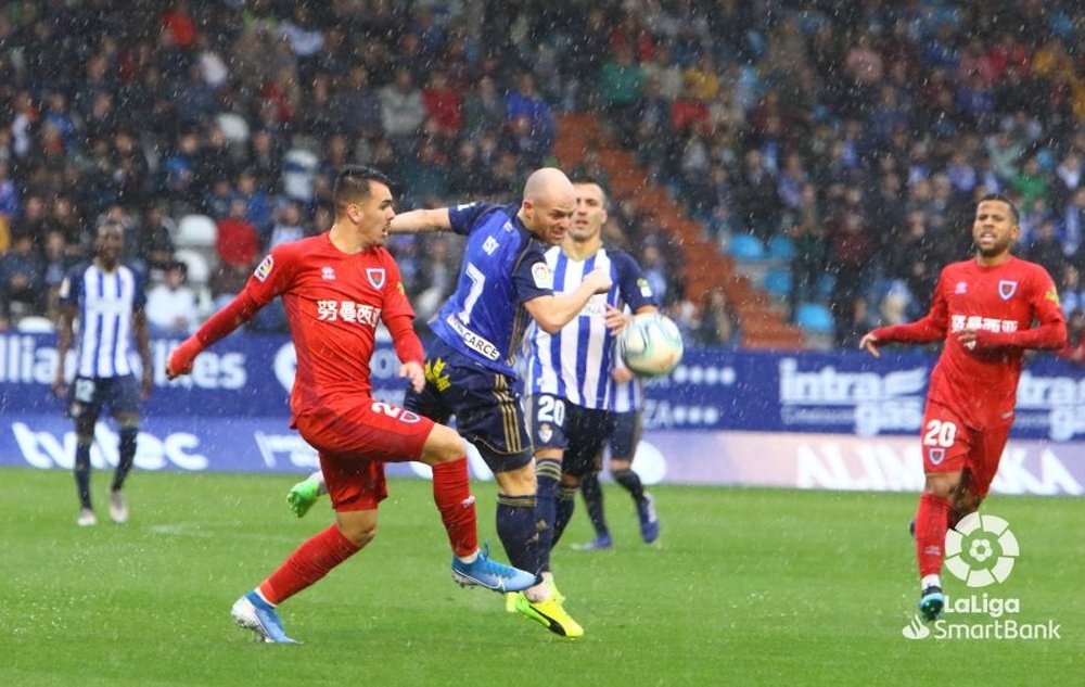 Curro ha metido 13 goles con el Numancia. LaLiga