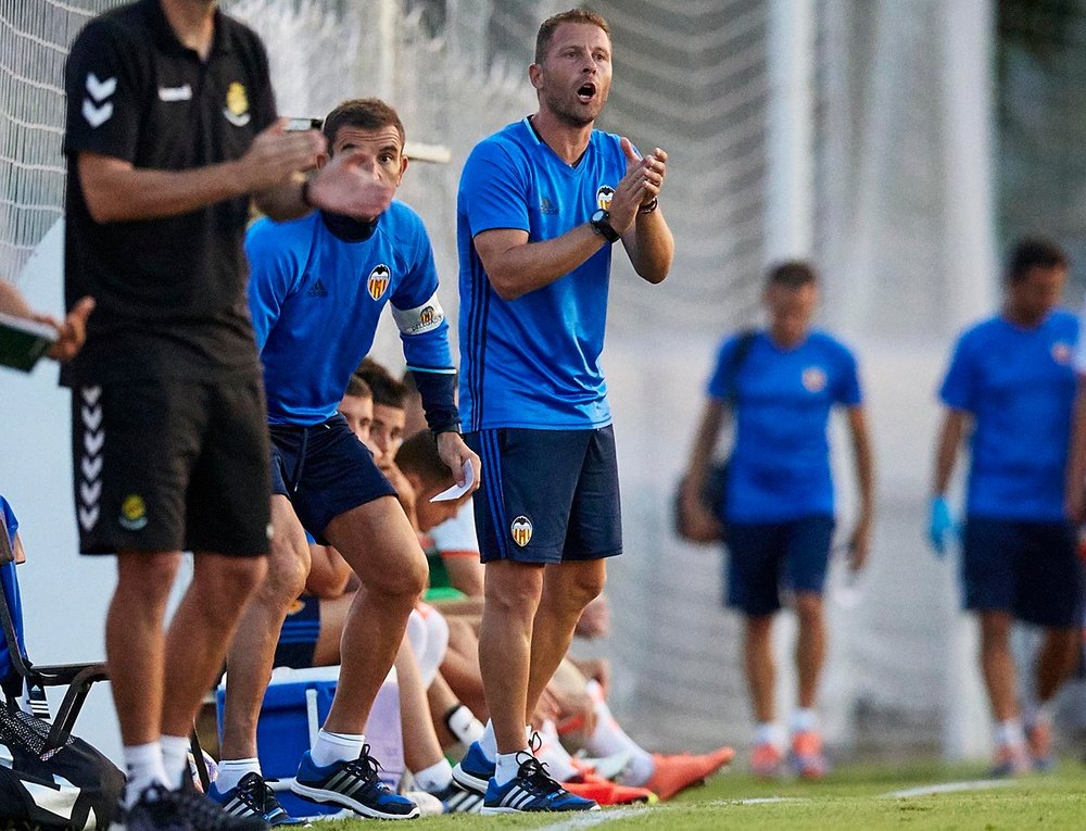 Curro Torres pide precaución ante el Murcia. ValenciaCF