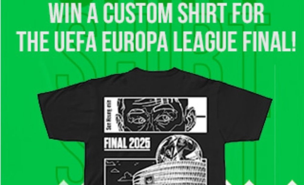 Win our special edition shirt for the 2024/25 Europa League final. BeSoccer