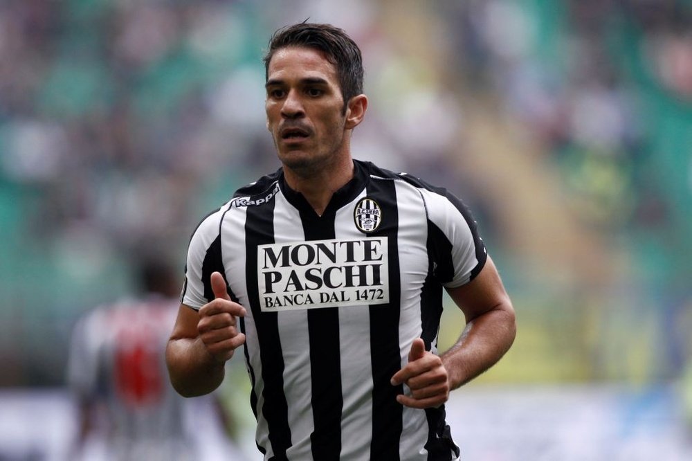 D'Agostino, in a match for Siena. AFP