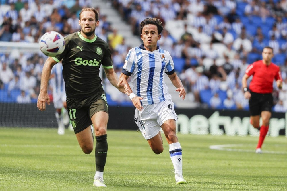 Daley Blind y Take Kubo se enfrentaron varias veces. EFE