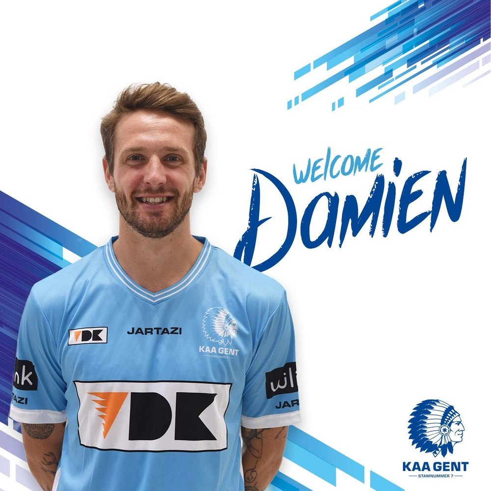 Damien Marcq ya es jugador del Gent. KAAGent