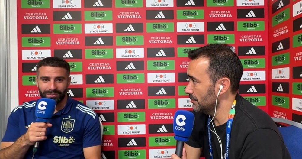 Carvajal rilascia un'intervista dal ritiro. PartidazoCOPE
