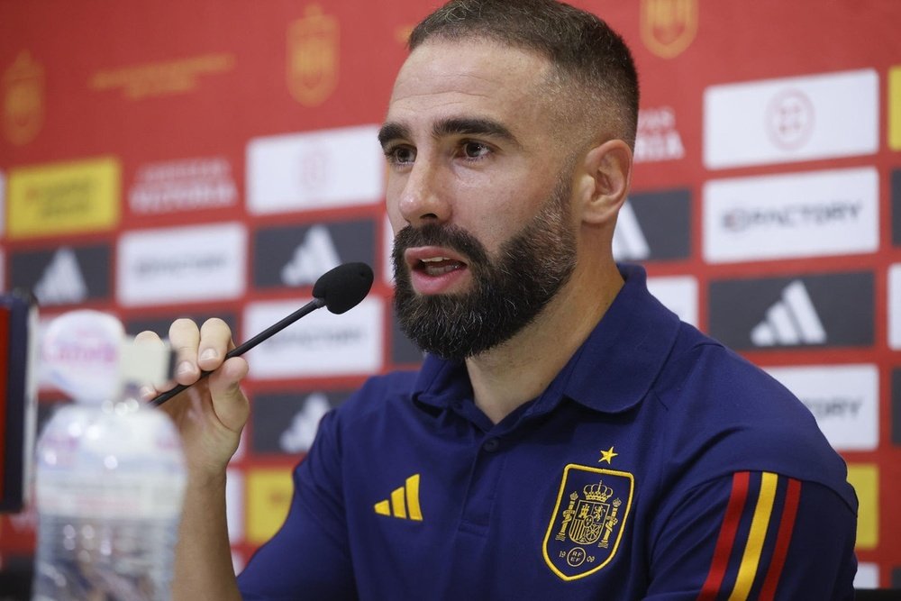 Dani Carvajal's contract with Madrid runs until June 2025. EFE