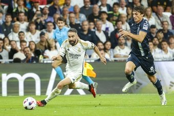 Escalações confirmadas de Real Sociedad e Real Madrid. EFE/Rodrigo Jimenez