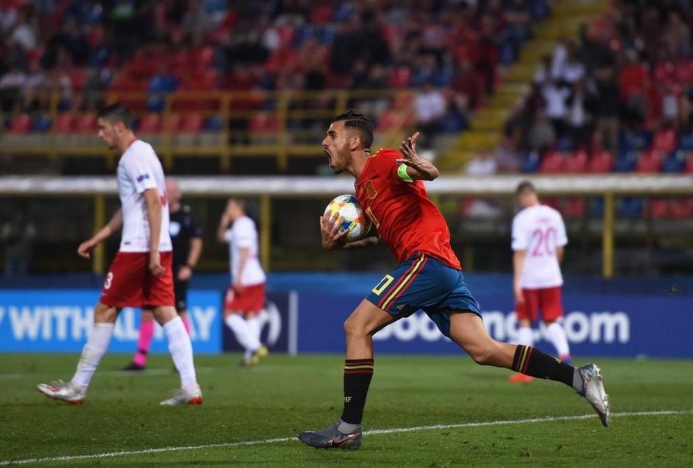 Dani Ceballos, nouveau numéro 10 de la Roja. SEFutbol