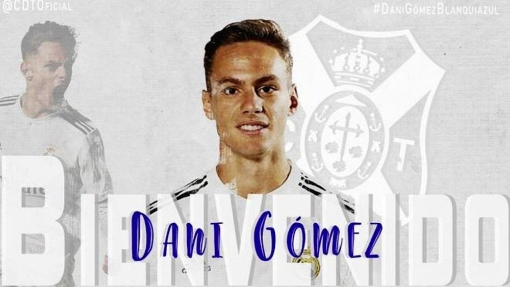Dani Gómez jugará en el Tenerife. Twitter/CDTOficial