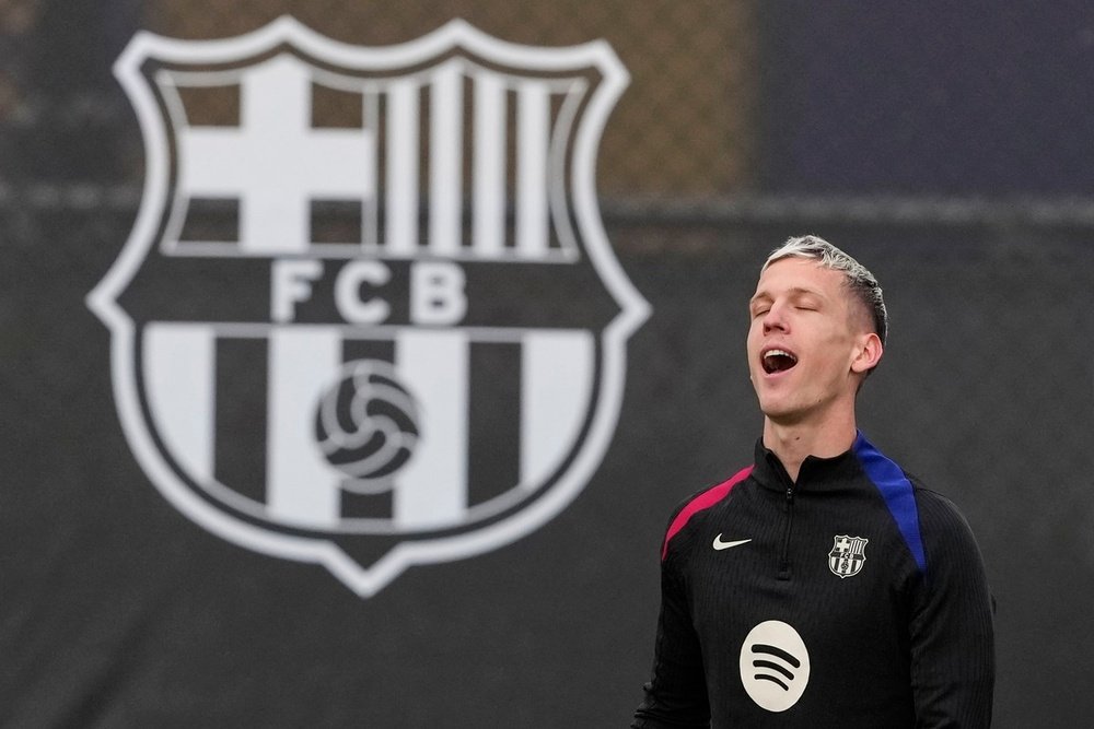 Dani Olmo, tres semanas de baja. EFE