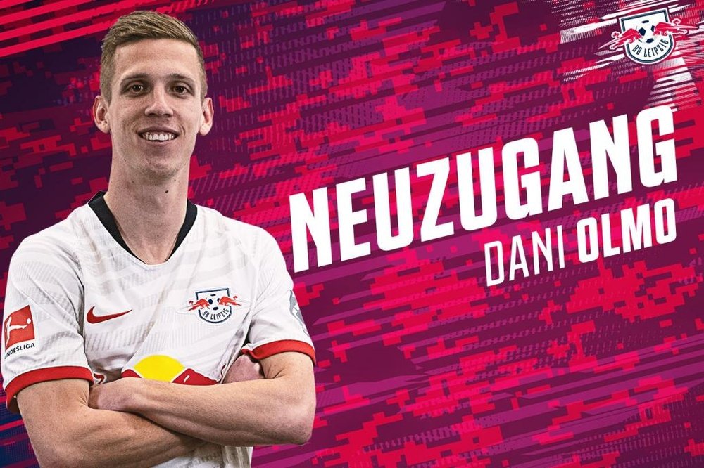 RB Leipzig secure signing of Olmo from Dinamo Zagreb. DieRotenBullen