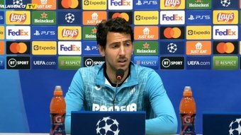Emery habló en rueda de prensa. Captura/VillarrealCF