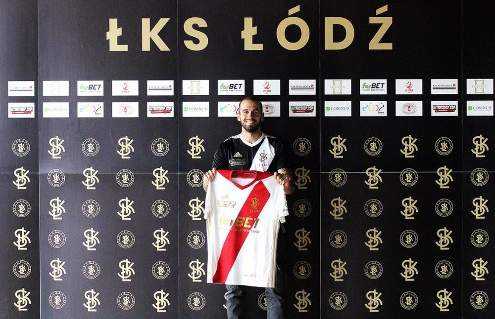 Dani Ramírez será presentado en breve como nuevo jugador del Lech Poznan. LKSLodz/Archivo