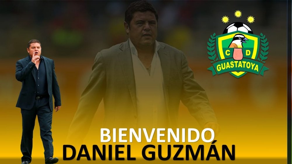 Daniel Guzmán será el nuevo entrenador de Guastatoya de Guatemala. Captura/CD_Guastatoya