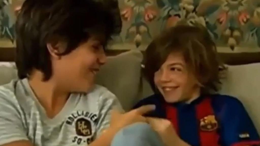 Daniel Maldini, un pequeño 'culé' que quería ser ¡conductor de autobús!