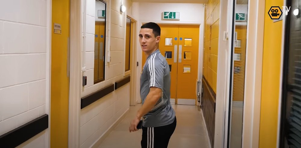Daniel Podence, Everton's new target. Screenshot/Wolves