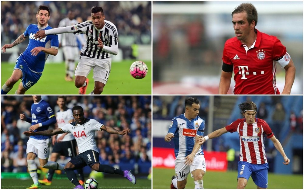 Danny Rose, Filipe Luis, Alex Sandro, Philipp Lahm. BeSoccer