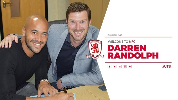 Randolph se convierte en nuevo jugador del Middlesbrough