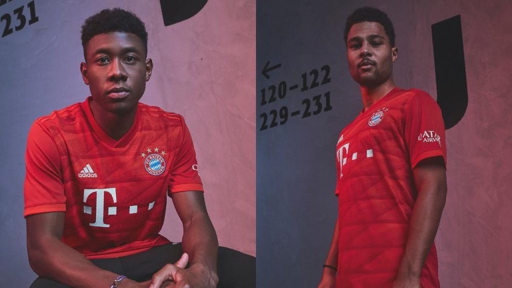O Bayern apresenta o seu novo uniforme. Bayern
