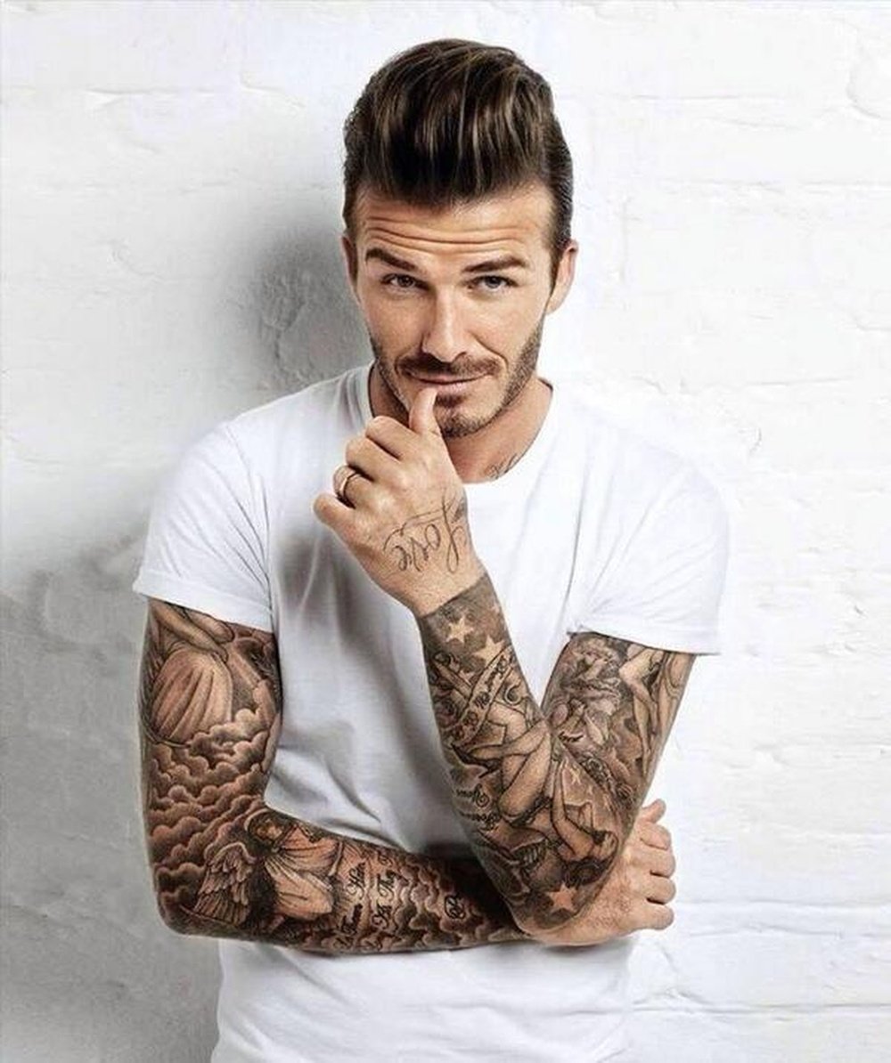 Beckham gets ANOTHER tattoo
