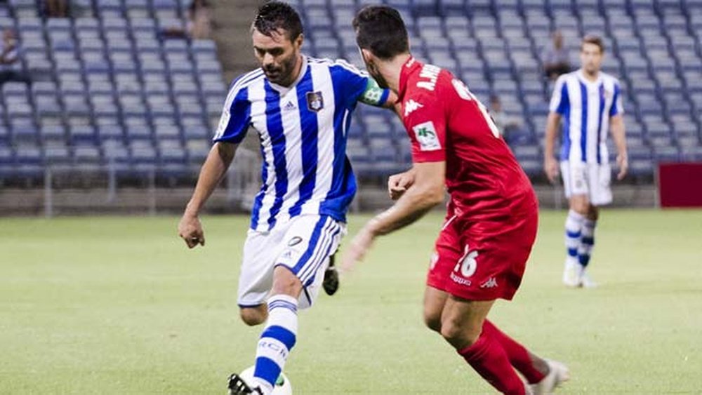 David Córcoles suma un equipo más a su colección de históricos. RecreativoHuelva