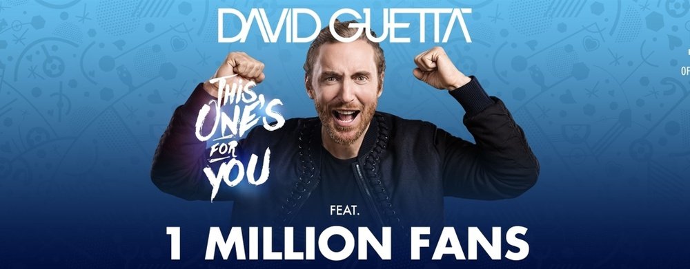 David Guetta has released the official UEFA 2016 track 'This one's for you'. UEFA