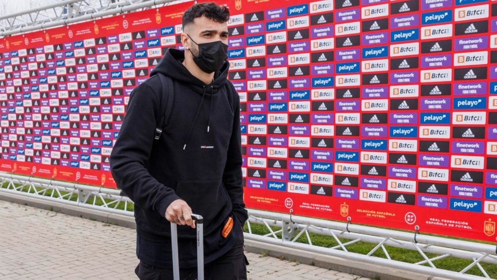 David Raya dijo que le costó asimilar la llamada de Luis Enrique. EFE