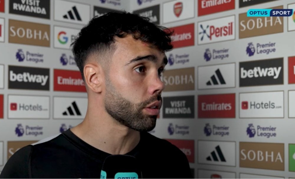 Raya wants to remain part of Arteta's Arsenal. Screenshot/OptusSport