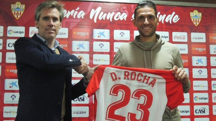 Rocha reconoció que no tuvo dudas para fichar por el Almería