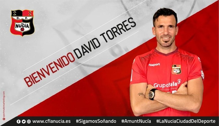 David Torres firma por La Nucía para debutar ascendiendo