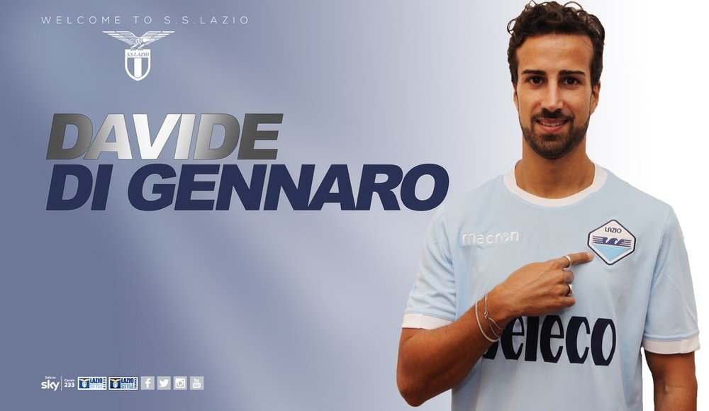 Davide di Gennaro devient la nouvelle recrue de la Lazio. Lazio