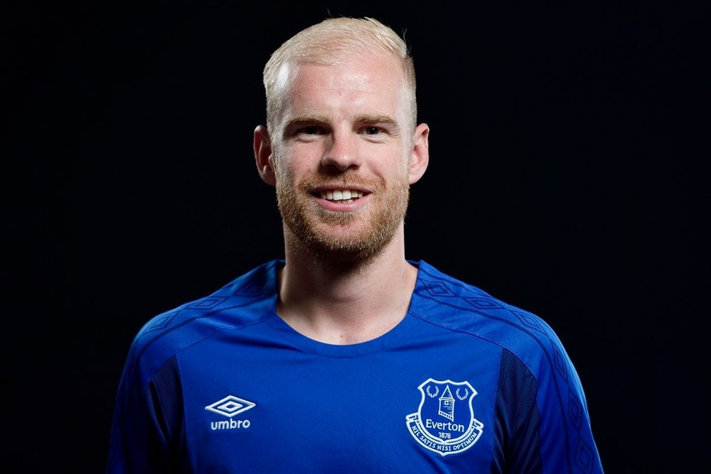 Klaassen a rejoint Everton l'été dernier. Twitter/Everton