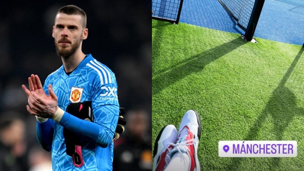 De Gea wants to be the first-choice goalkeeper at a European team. EFE/d_degeaofficial