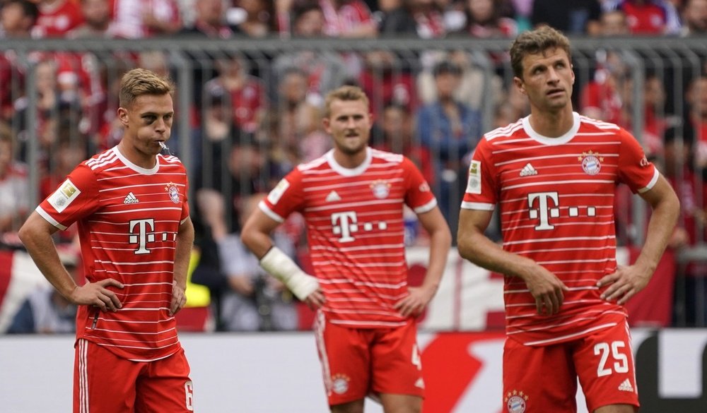 El Bayern acabó desquiciado. EFE