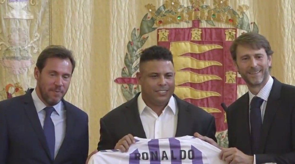 Ronaldo achète le Real Valladolid. Facebook/RealValladolid