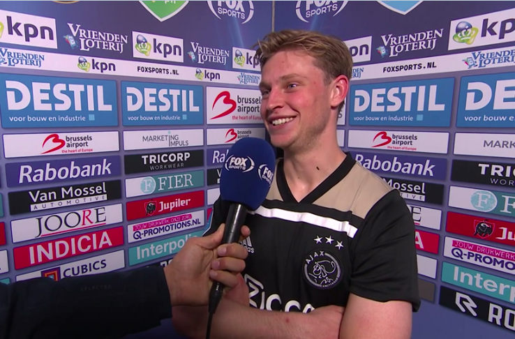 El estadio del Willem II, en pie para despedir a De Jong: 