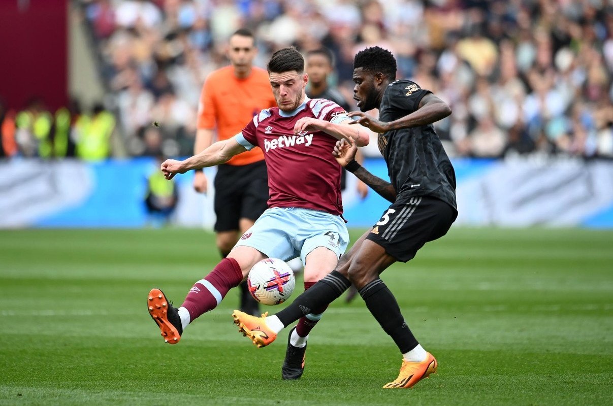 Arsenal have had a second offer rejected for Declan Rice. EFE