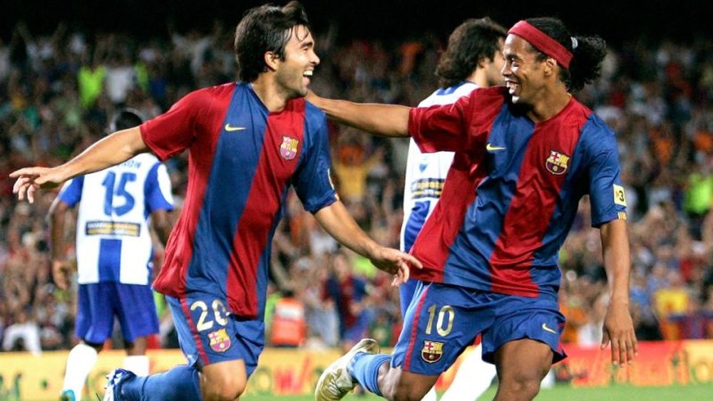 Ronaldinho colecionou gols e lances épicos de pura habilidade. EFE