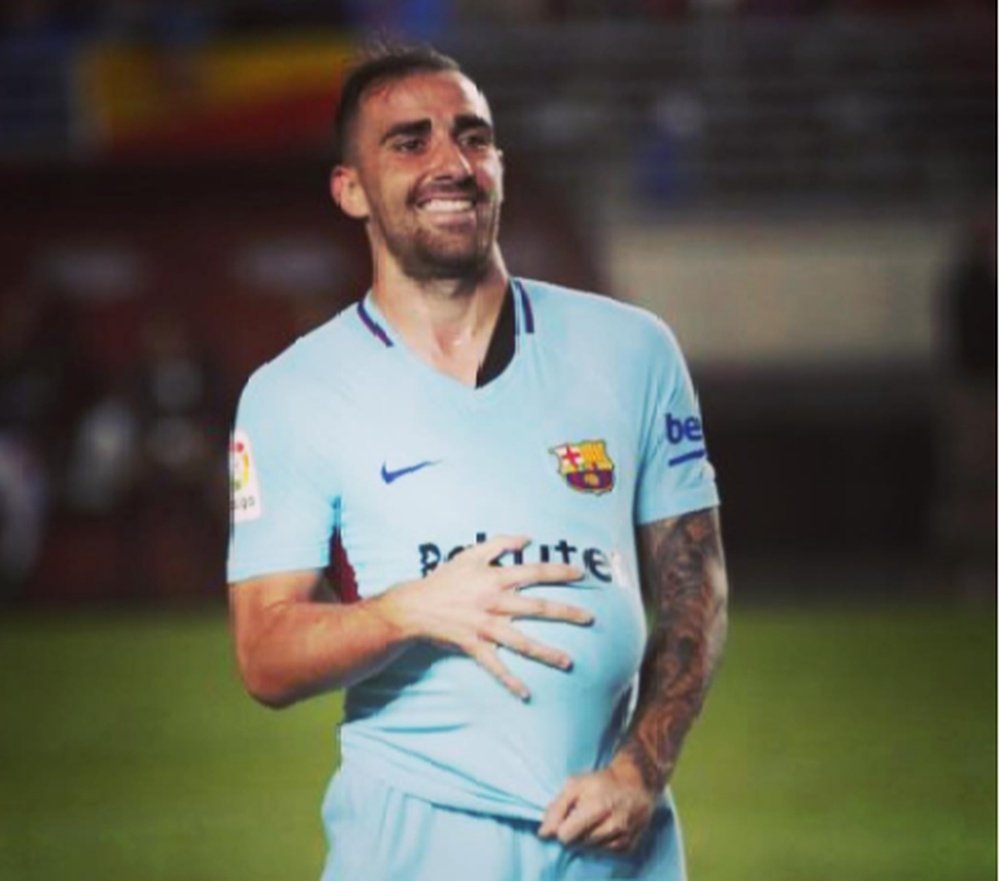 Alcácer se estrenó como goleador este curso. Instagram/beavianalopezz