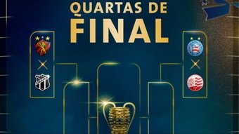 A competição mais arretada do Brasil já definiu os duelos das quartas de final. Destaque para os clássicos entre Sport e Ceará, e Bahia e Náutico.
